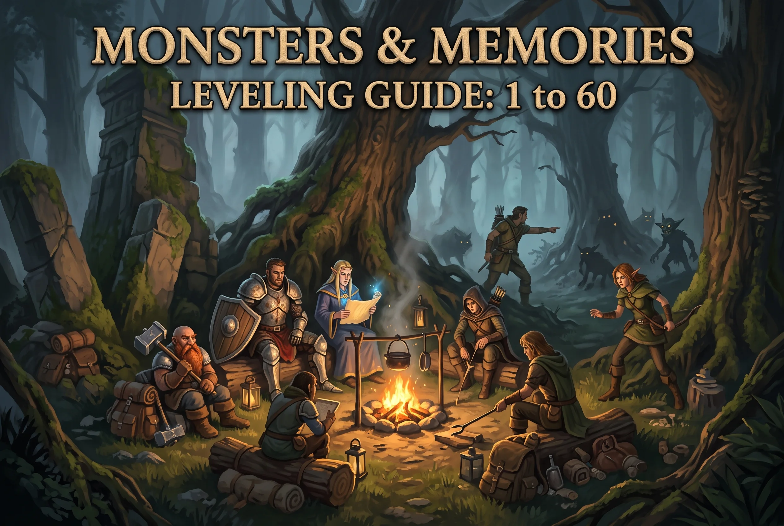 Monsters & Memories Leveling Guide: 1-60 Tips