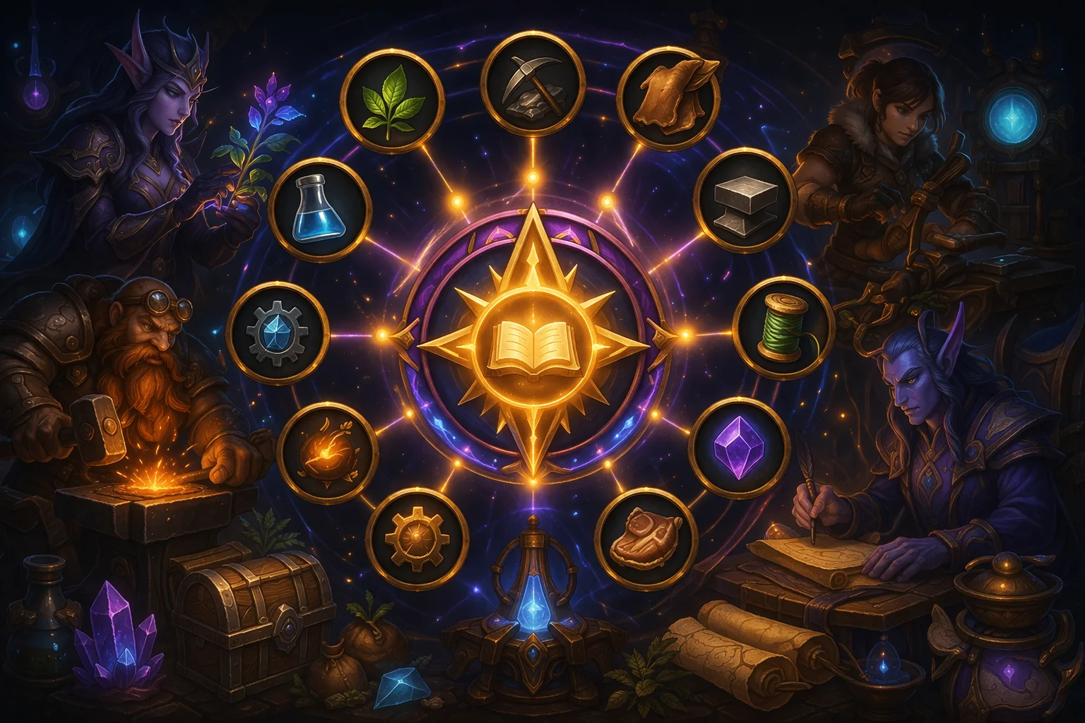 Ultimate Guide to Earning Profession Knowledge Points in WoW Midnight | misti.services