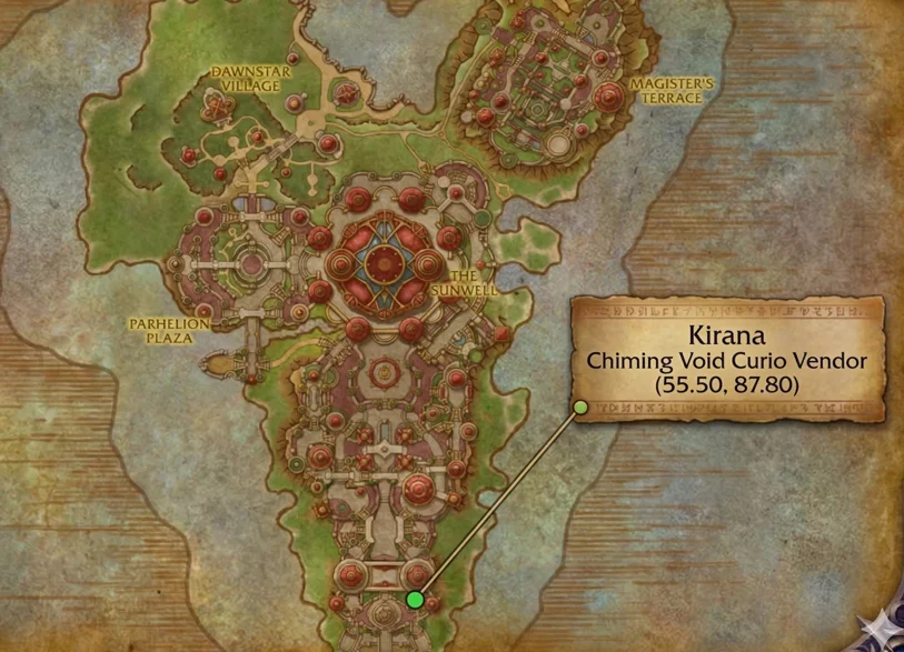 Where to Trade Chiming Void Curios (Omni Tokens) | WoW Midnight
