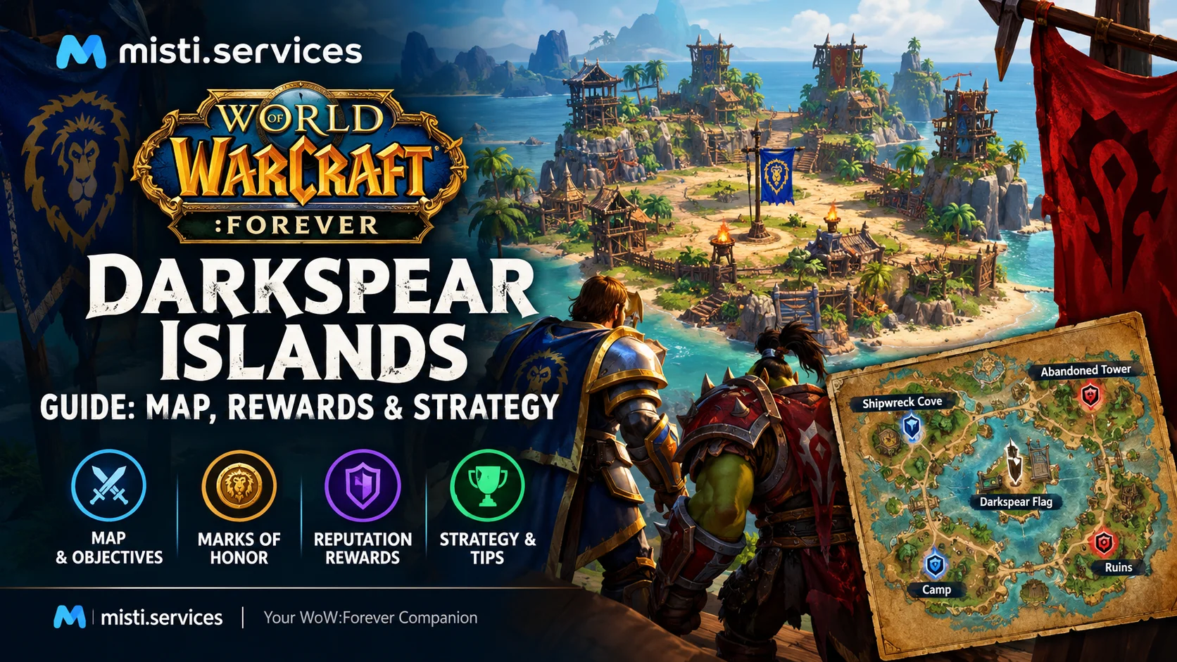 WoW:Forever Darkspear Islands Guide: Map, Rewards & Strategy