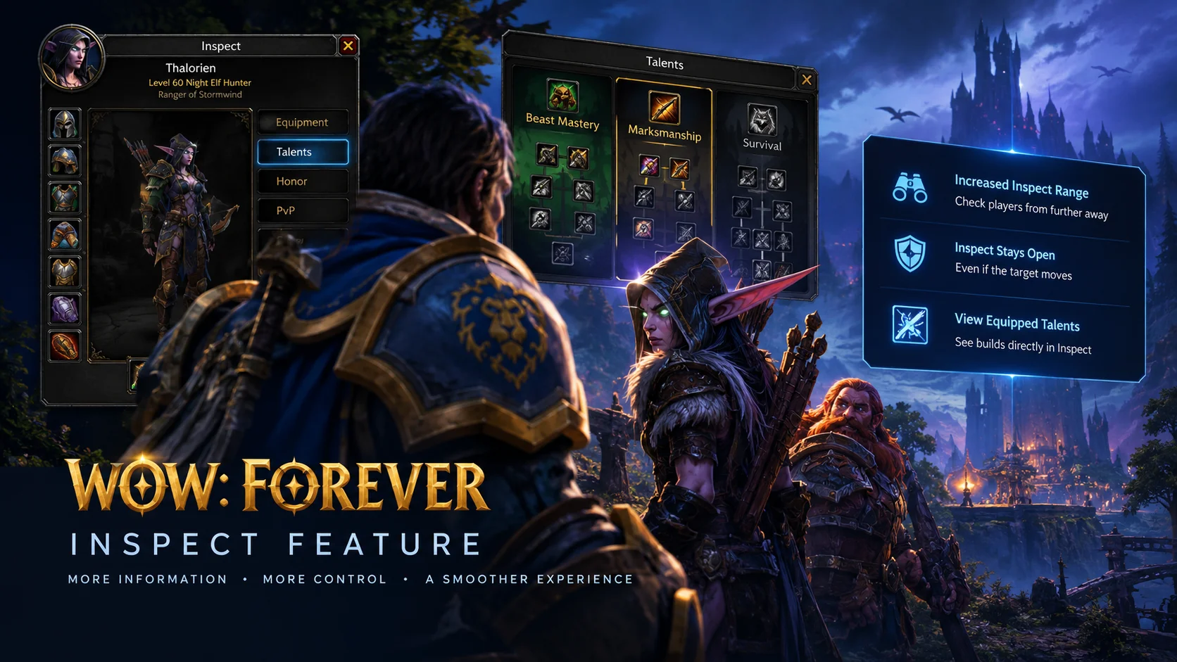 WoW: Forever Inspect Feature Gets New QoL Improvements