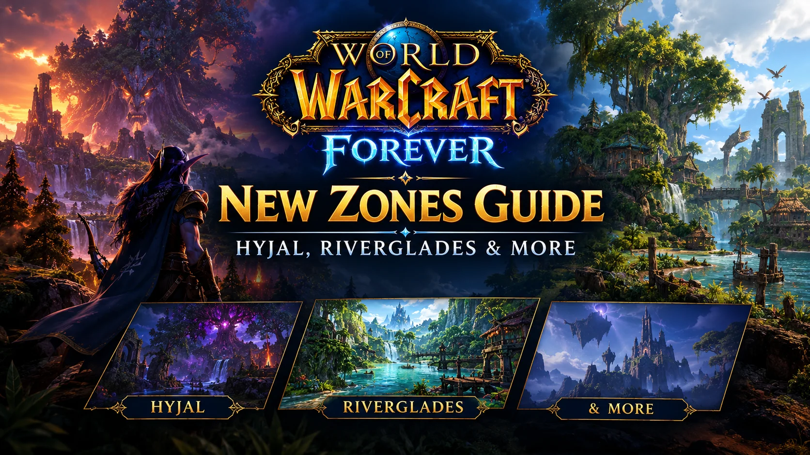 WoW Forever New Zones Guide: Hyjal, Riverglades & More