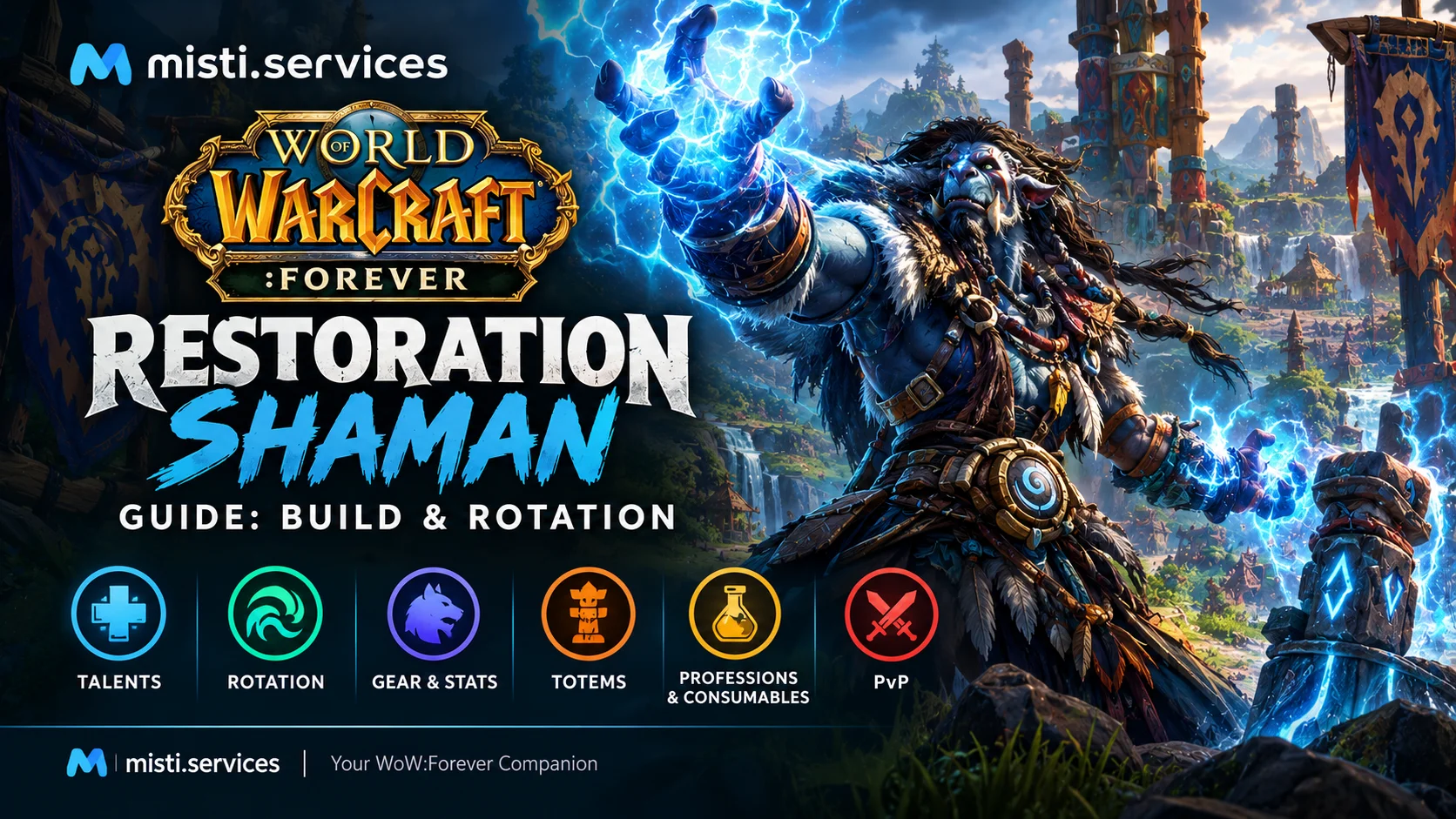 WoW:Forever Restoration Shaman Guide: Build & Rotation