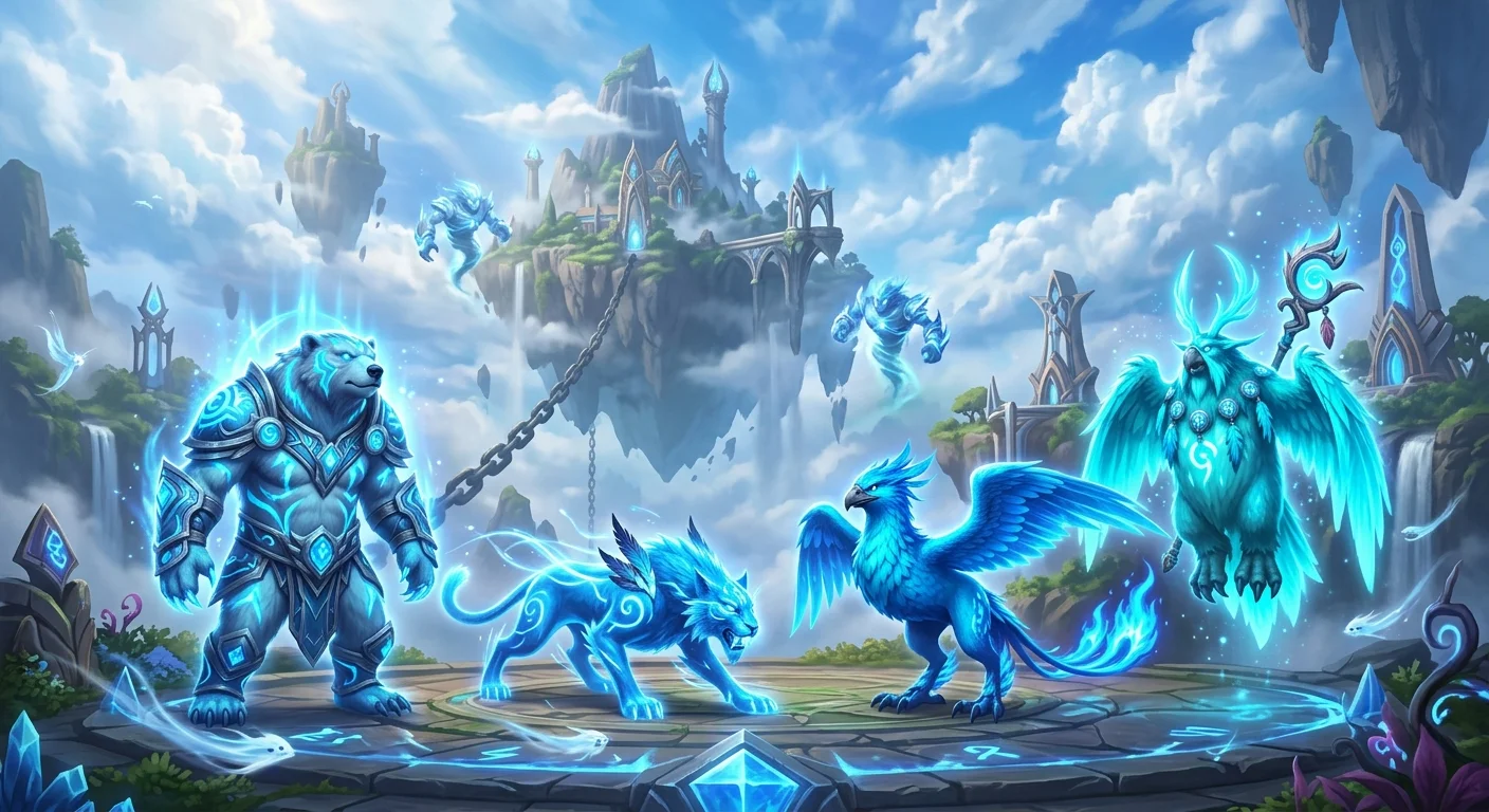WoW Forever: Skyborne Race Guide – Classes, Forms & Lore