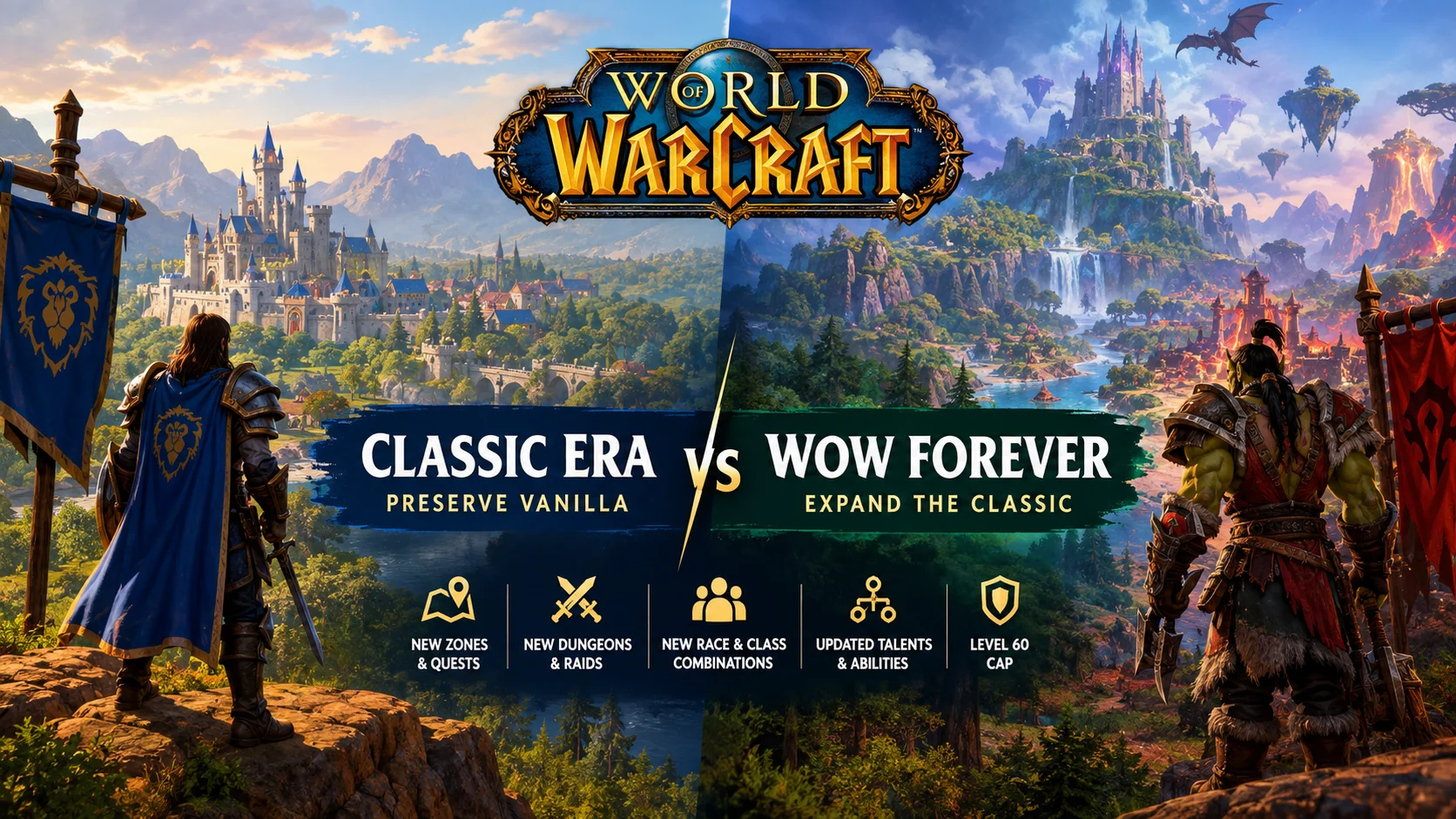 WoW Forever vs Classic Era: 10 Key Differences